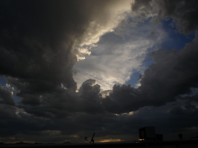 Bullhead City, AZ: Stormy skies in Bullhead City