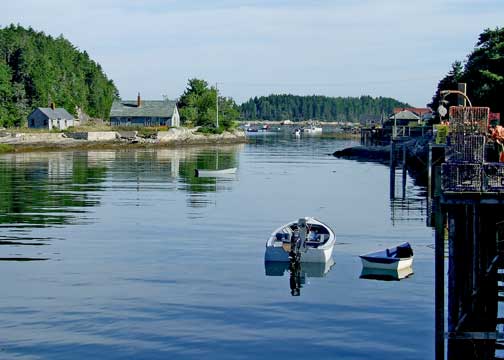 Phippsburg, ME: West Point Narrows, New Meadows River, Phippsburg, Maine
