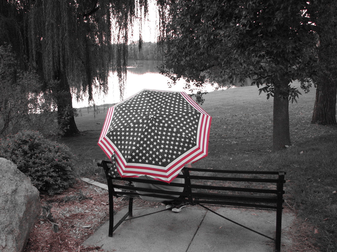Charles City, IA: Hometowm Umbrella