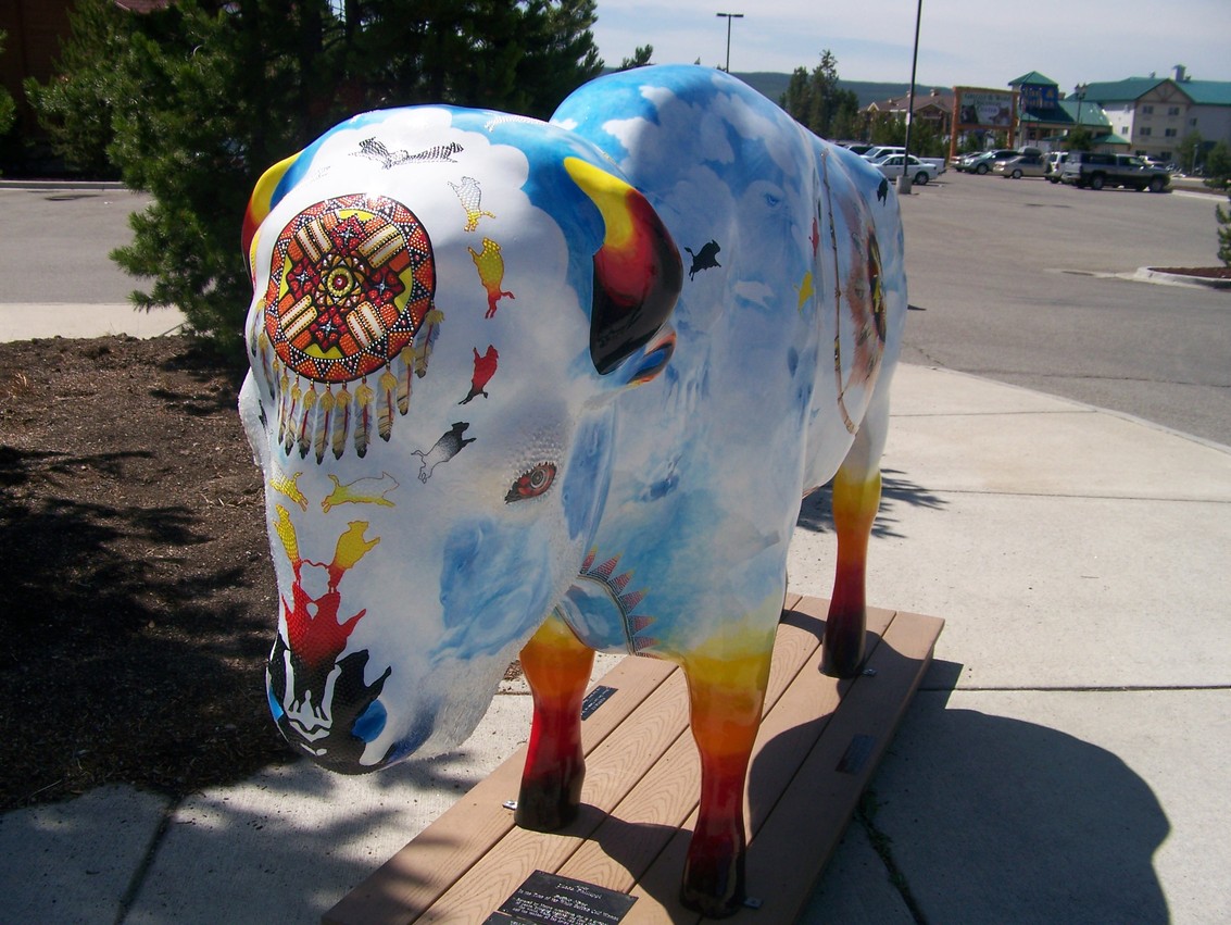 West Yellowstone, MT : Buffalo Contest 2007