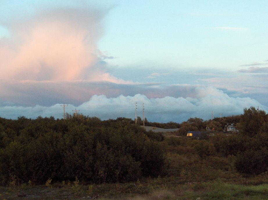 Naknek, AK Storm clouds over Naknek photo, picture, image (Alaska) at