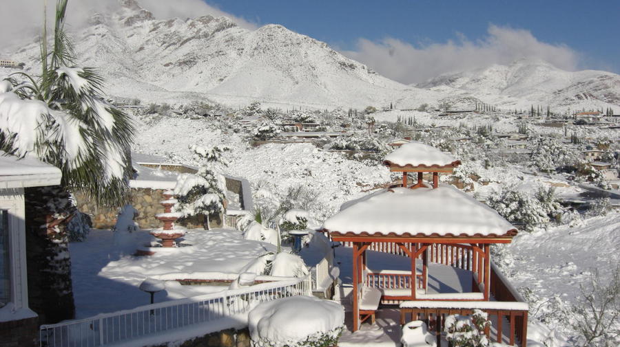 El Paso, TX: Snow in Nov 07