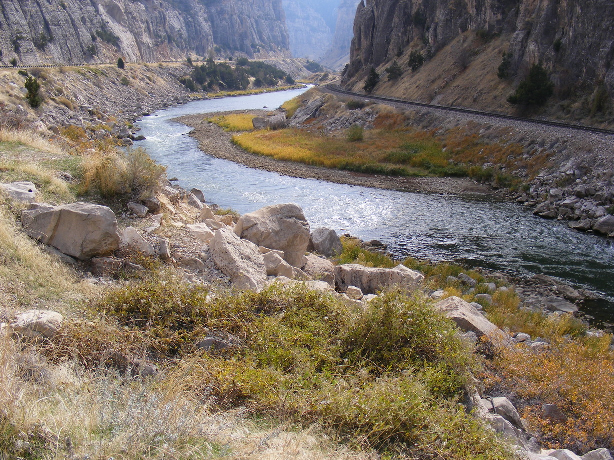 Wind River, WY: Wind River Canyon