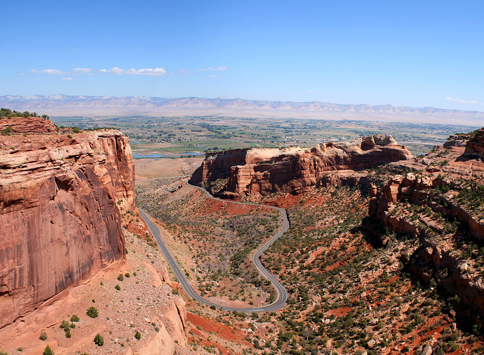 Grand Junction CO Overlooking Grand Junction From Colorado Nat l Grand Junction CO Overlooking Grand Junction From Colorado Nat l