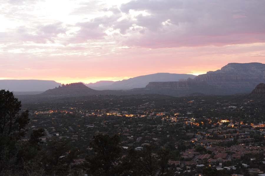 Sedona, AZ: Sedona at Sunset