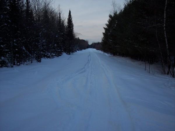 Forestport, NY : Railroad tracks by Buffalo Head Resturaunt