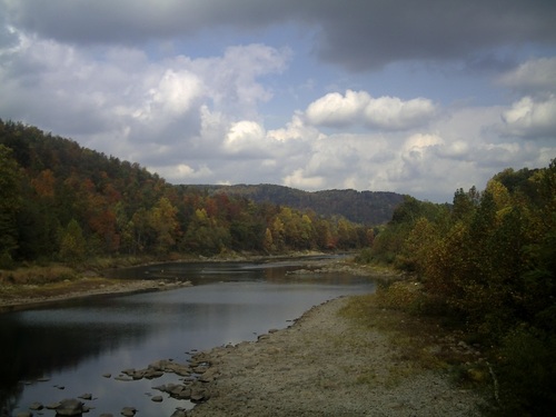 Albright, WV : this the sheat river in albright