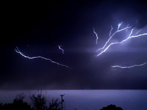 Borger, TX: Thunder Storm over Borger Texas