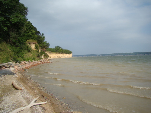 Yankton, SD : Missouri River Bluffs on the South Dakota side outside of Yankton, SD.