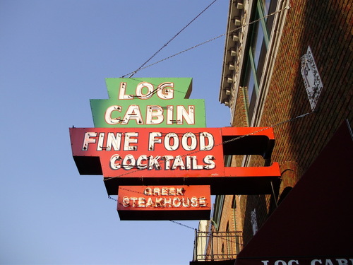 Galena Il Log Cabin Fine Food Photo Picture Image Illinois