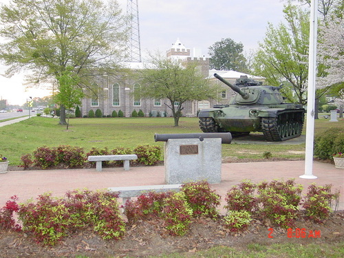Reynolds, GA: Veteran's Park downtown Reynolds