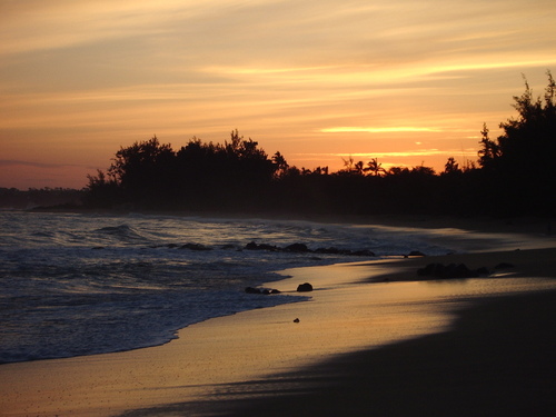 Spreckelsville, HI : Spreckelsville Baby Beach Sunrise