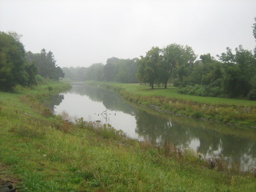 Batavia, NY: Tonowanda Creek just off of West Main Street September 208