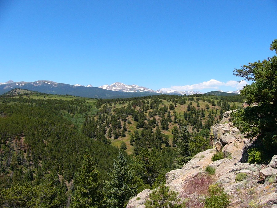 Gold Hill, CO: View from Rocky Point