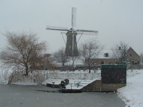 Seneca, SC: City Hoofddorp The Netherlands in wintercolour