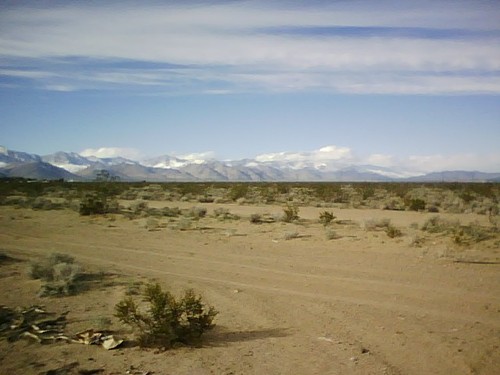China Lake Acres, CA : Looking to the North Northeast