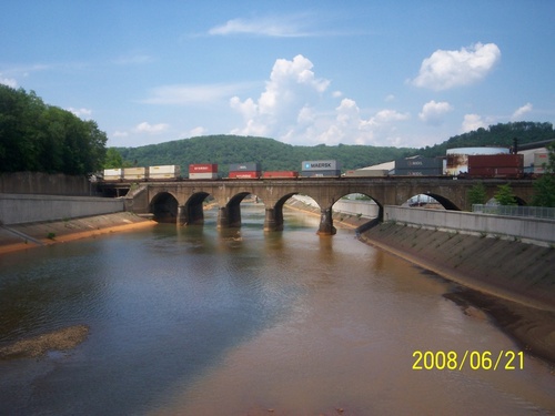 Johnstown, PA: Old Stone Bridge - Survived the 1889 Flood