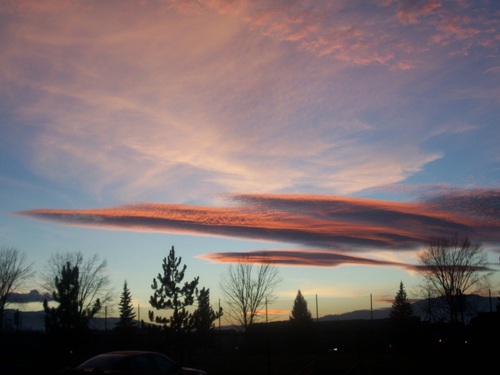 Missoula, MT : fall sunset 2008