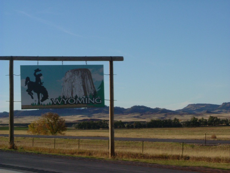 Sundance, WY The SD / WY border, near Sundance, WY photo, picture