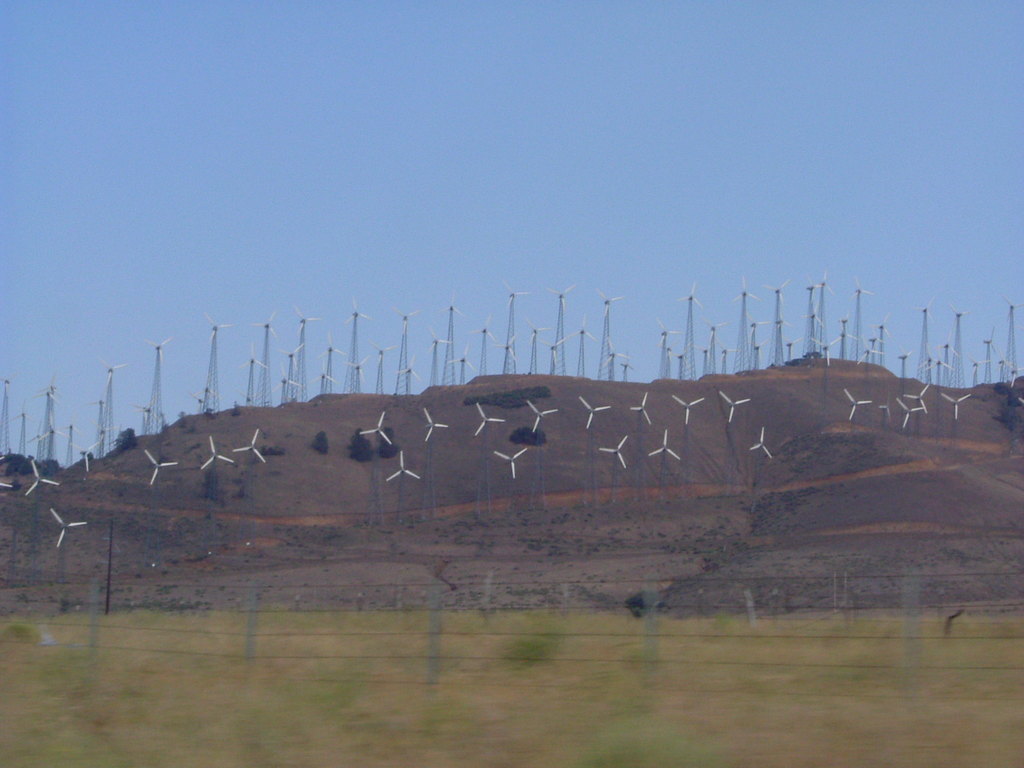 Mojave, CA : Windmills in