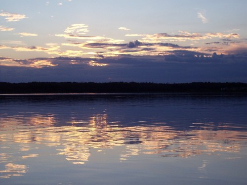 Remer, MN: Sunset on Graves Lake