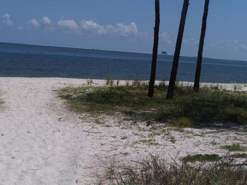Dauphin Island, AL : the beach