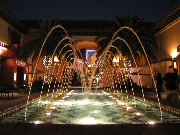 Irvine, CA : Fountain in Irvine