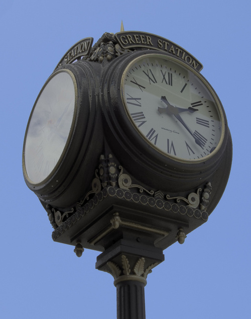 Greer, SC: Greer Station Clock Tower