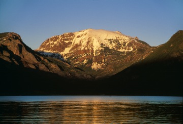 Grand Lake, CO : Mt Baldy behind Grand Lake in Grand Lake, Colorado