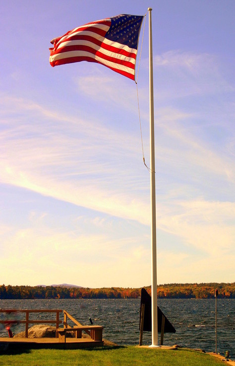 Moultonborough, NH : Overlooking Lake Winnipesaukee from Moultonborough, NH, Long Island