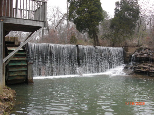 Trussville, AL: Waterfall by Barclay Terrace / Meadowview
