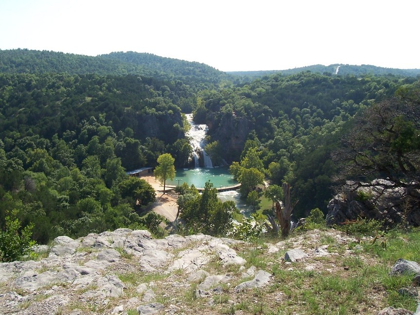 Davis, OK: Another Picture of Turner Falls
