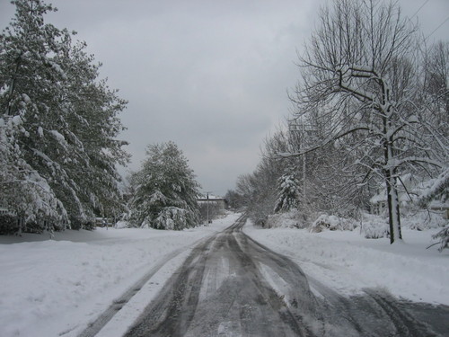 Ellicott City, MD: Winter Road