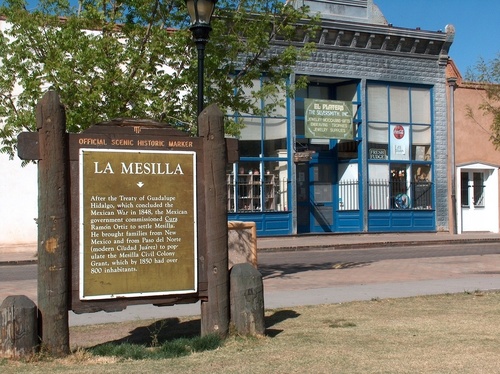 Mesilla, NM: Main Plaza