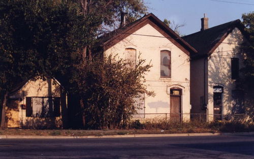 Minneapolis, MN: Three abandoned houses on Minneapolis' North Side