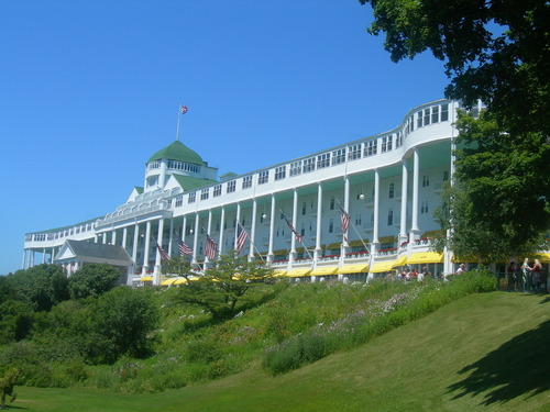 Mackinac Island, MI: Grand Hotel