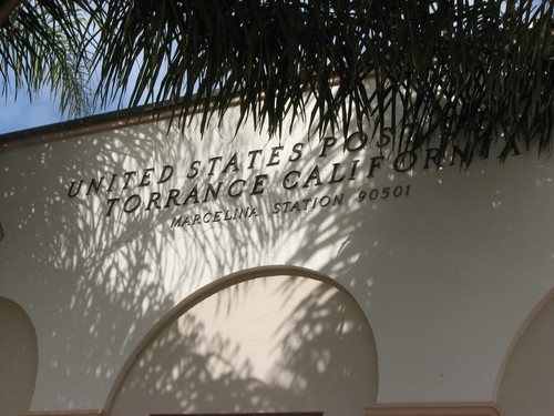 Torrance, CA: Historic Site - Old Post Office on Marcelina Ave., Old Torrance.