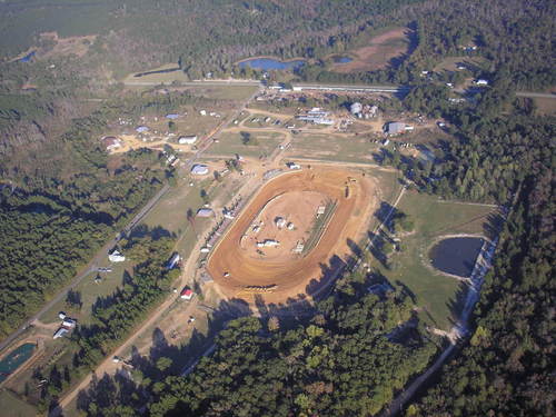 Swainsboro, GA: Swainsboro Raceway sky view