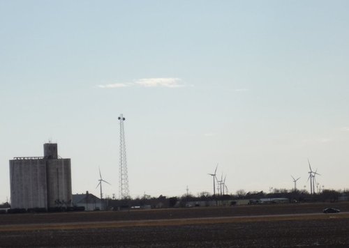Roscoe, TX : View of Roscoe from the North