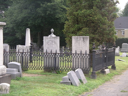 Amherst, MA : West Cementery: Dickinsons' Graves