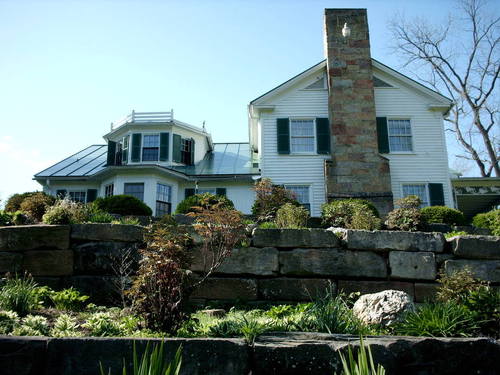 Lucas, OH: The Big house where Lauren Bacall and Humphrey Bogary were married at Malabar Farm