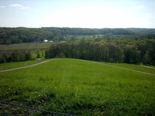 Lucas, OH : Malabar Farm picture from Mount Jeez where Louis Bromfield taught about things like erosion almost like a sermon