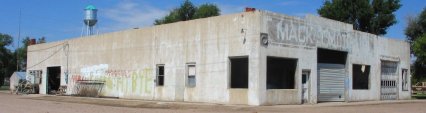 Kanorado, KS : Mack Building (former car dealership)