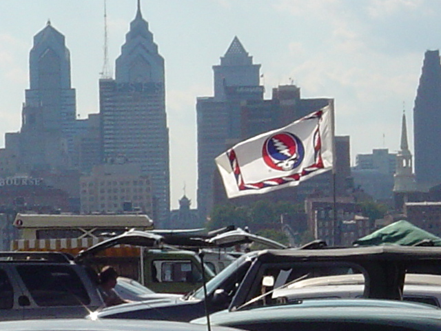 Philadelphia, PA: Philly--Shot from across the river in Camden at a Grateful Dead concert.