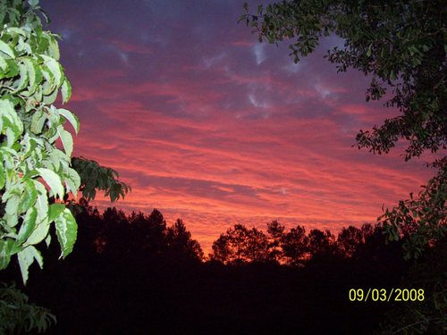 Centralhatchee, GA : Sunrise on Notnomis Rd