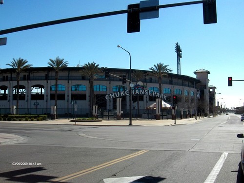 Fresno, CA: Chukchansi Park, Downtown Baseball Stadium, Home of the Grizzlies - Pacific Coast League