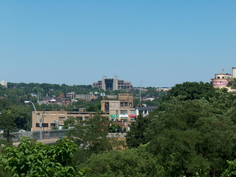 Youngstown, OH : YSU Stadium From Mill Creek Park
