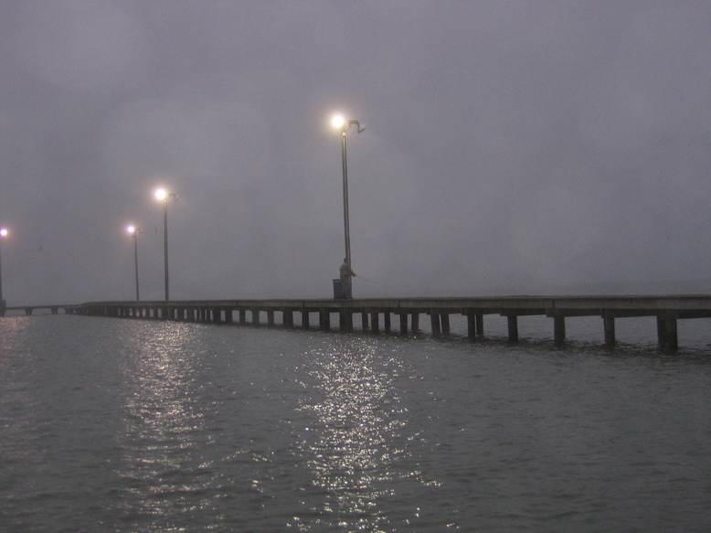 Palacios, TX Foggy morning in Palacios photo, picture, image (Texas