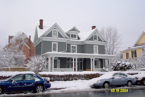 Lock Haven, PA : Old House on Water Street in Lock Haven, PA