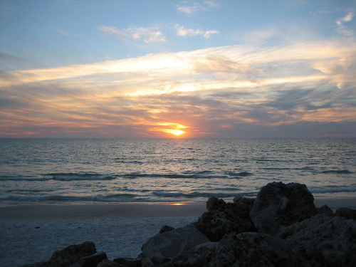 Anna Maria, FL : Sunset on Anna Maria